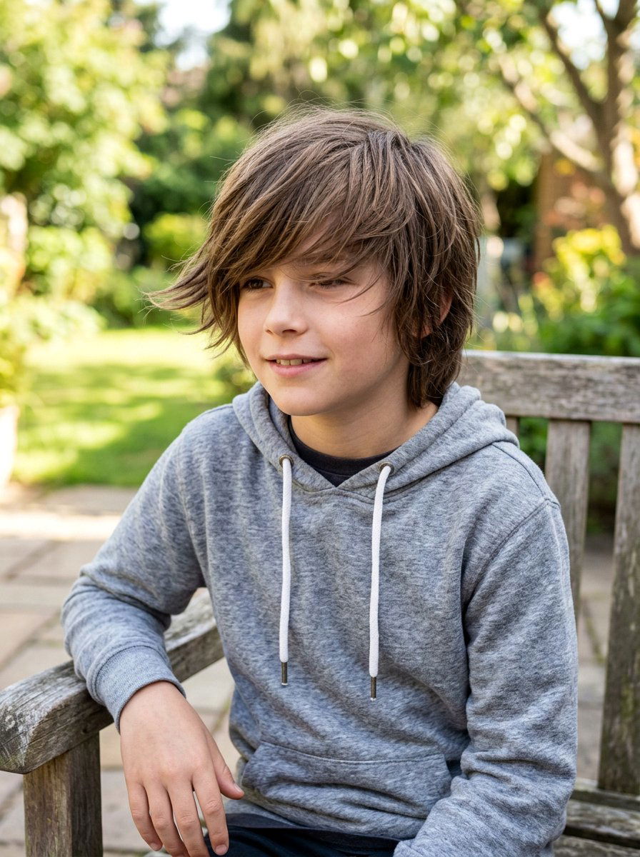 Long Layered Textured Fringe For Boys - 20 textured fringe haircut for boys - 20 textured fringe haircut for boys