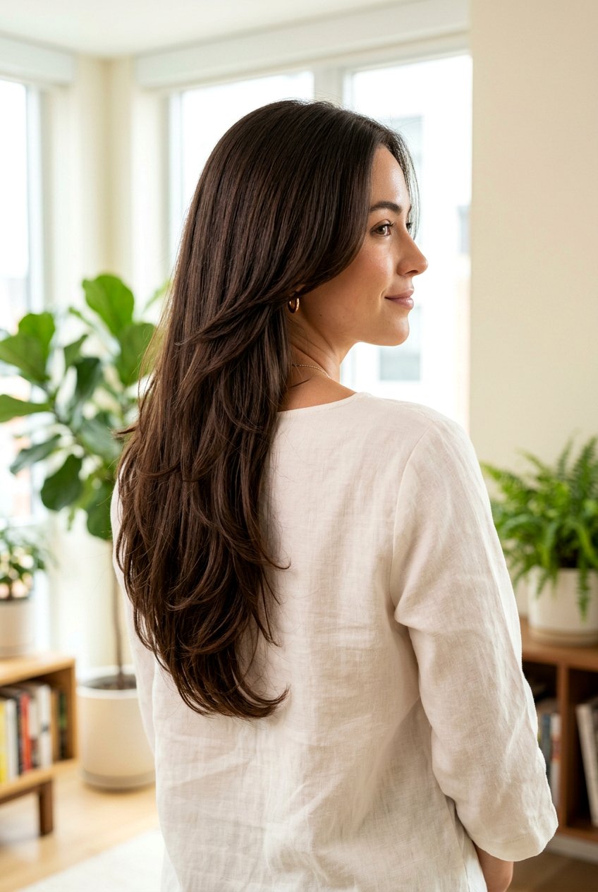 Long Layered U Cut Haircut - 20 glamorous long haircut with layers - 20 glamorous long haircut with layers