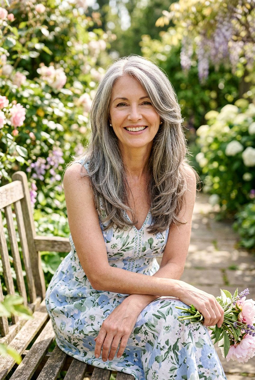 Long Layers For Mature Women - 20 mature women easy hairstyle ideas - 20 mature women easy hairstyle ideas