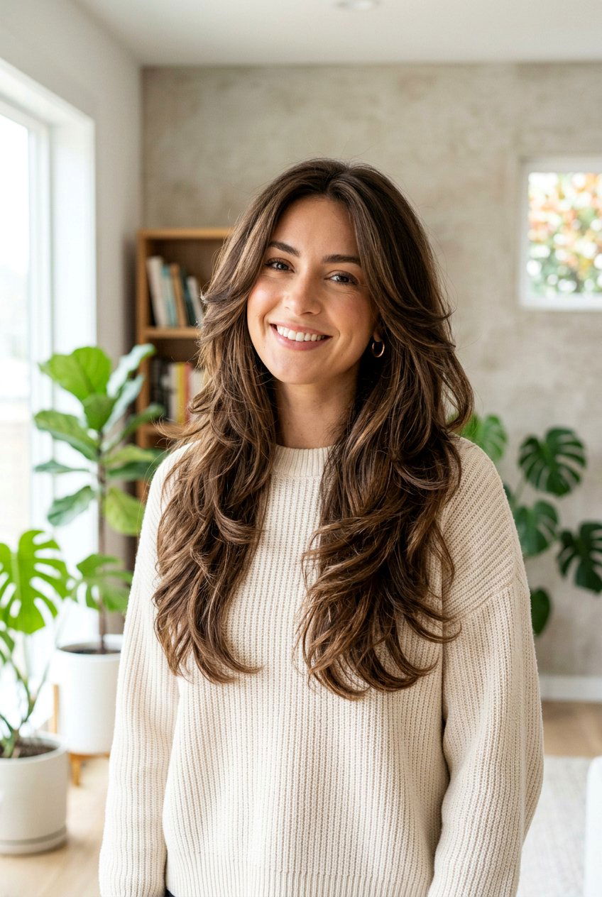 Long Layers For Thick Hair - 20 low maintenance long layers haircut - 20 low maintenance long layers haircut