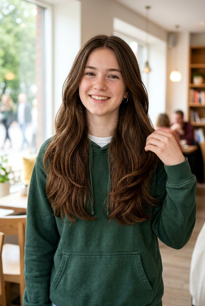 Long Layers For Thick Hair Teen Girl - 20 long layers for teenage girls - 20 long layers for teenage girls