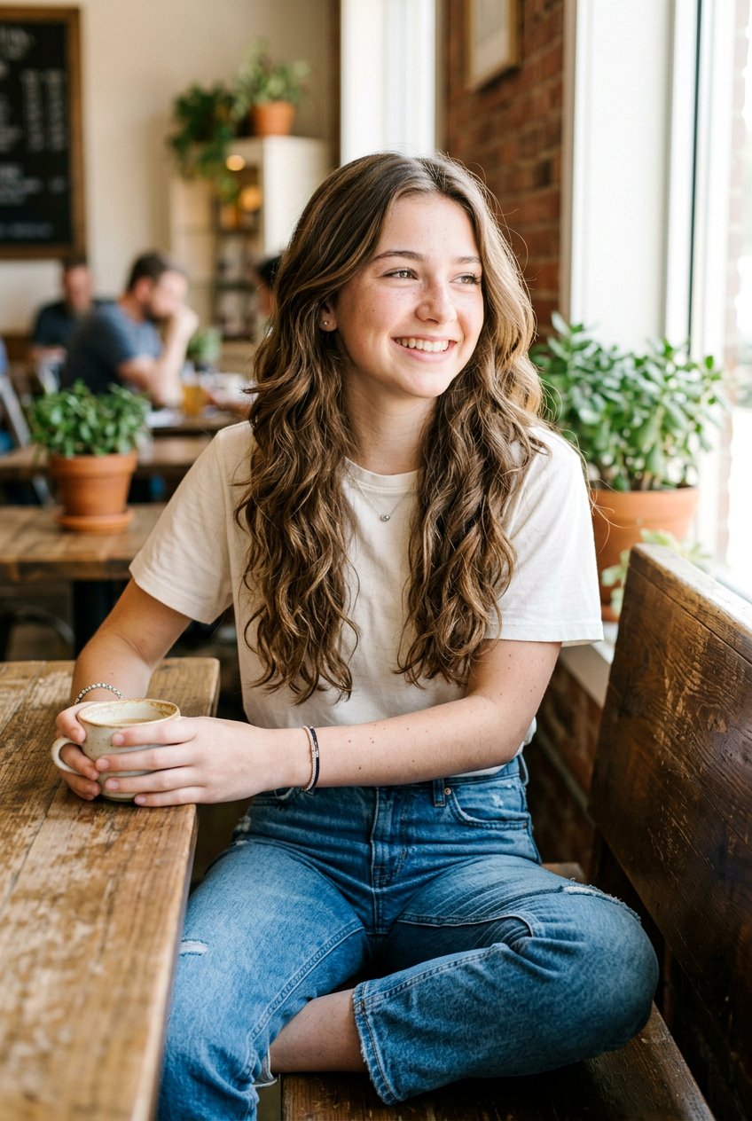 Long Layers For Wavy Hair Teenage Girl - 20 long layers for teenage girls - 20 long layers for teenage girls