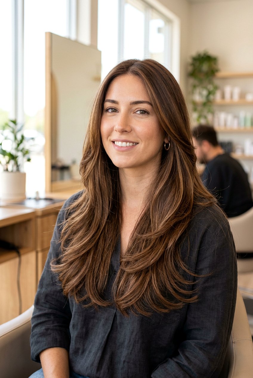 Long Layers Haircut For Women - 20 trendy salon haircuts for women - 20 trendy salon haircuts for women