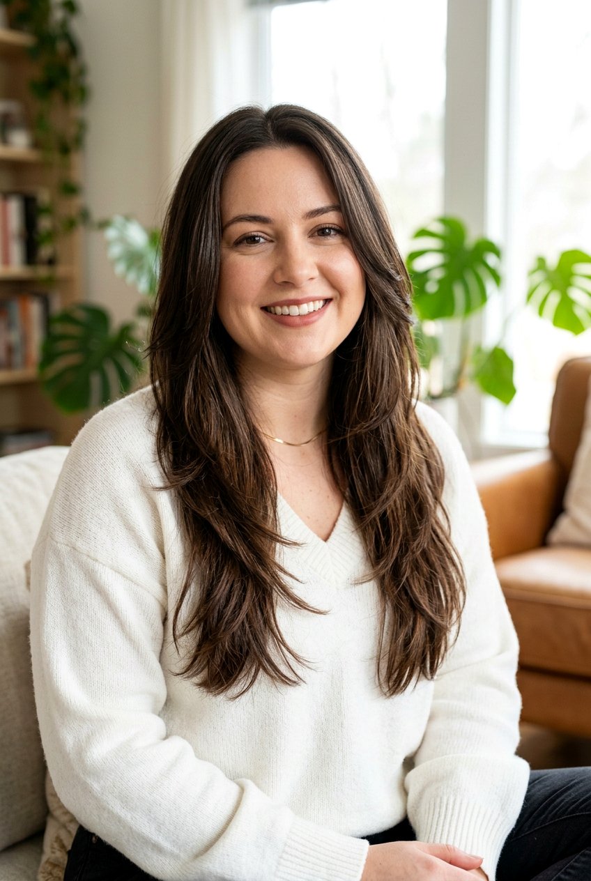 Long Layers Round Face - 20 clean girl long layers haircut - 20 clean girl long layers haircut