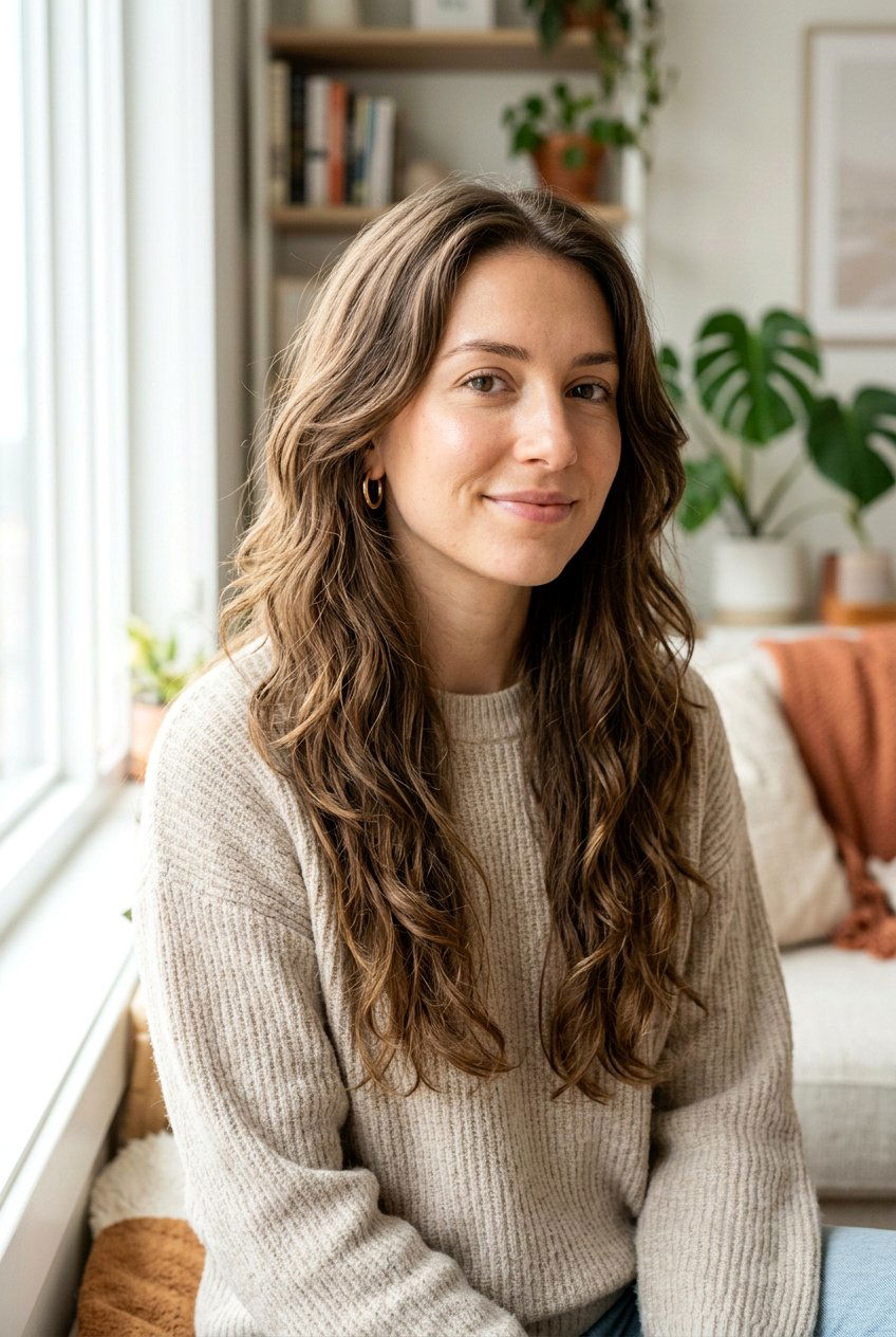 Long Layers With Air Dry Finish - 20 low maintenance long layers haircut - 20 low maintenance long layers haircut