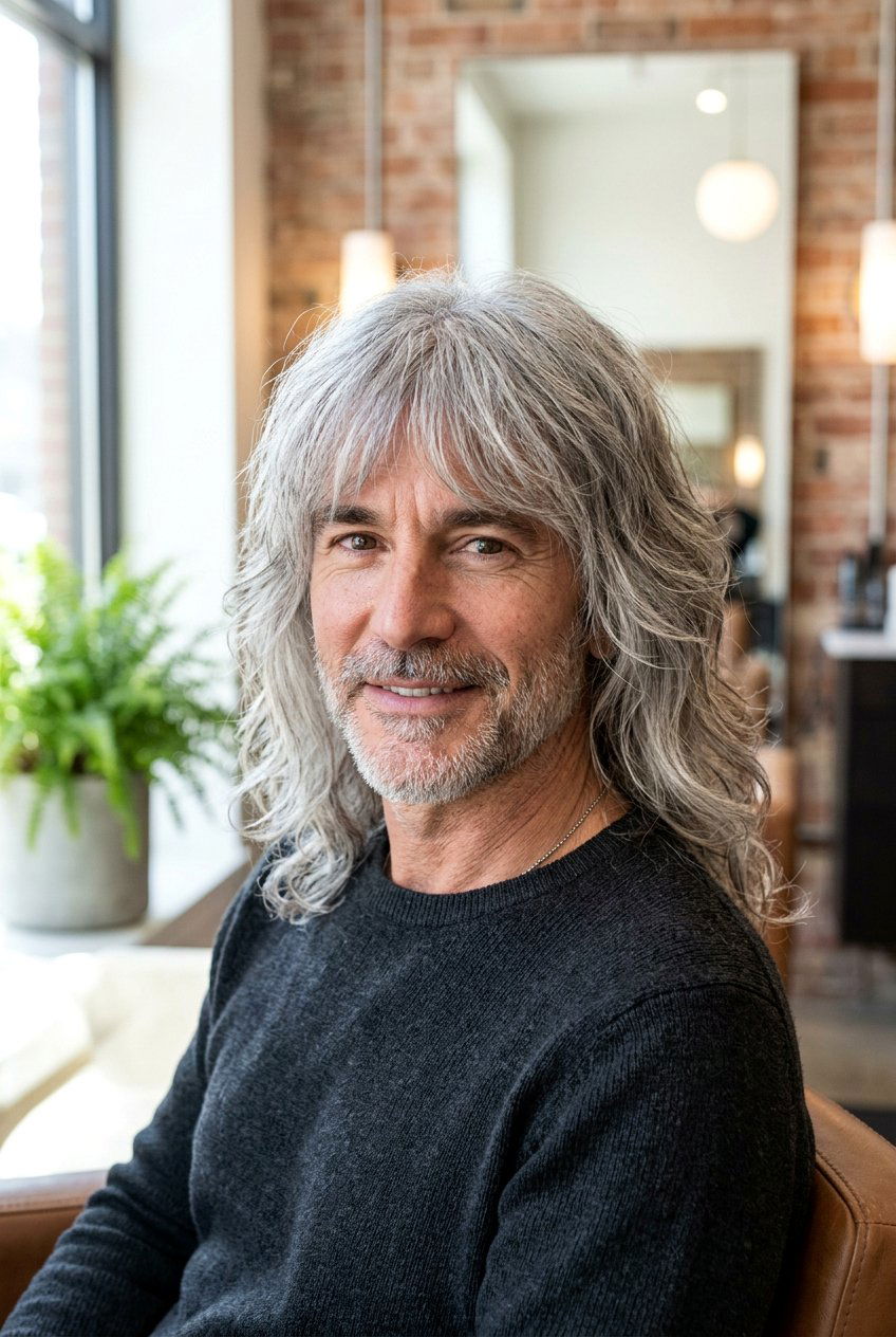 Long Layers With Bangs - 20 long layers haircut for older men - 20 long layers haircut for older men