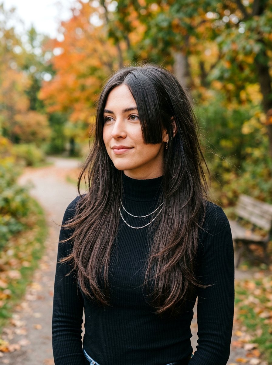 Long Layers With Blunt Cut Face Frame - 20 college girls long layers with face frame - 20 college girls long layers with face frame