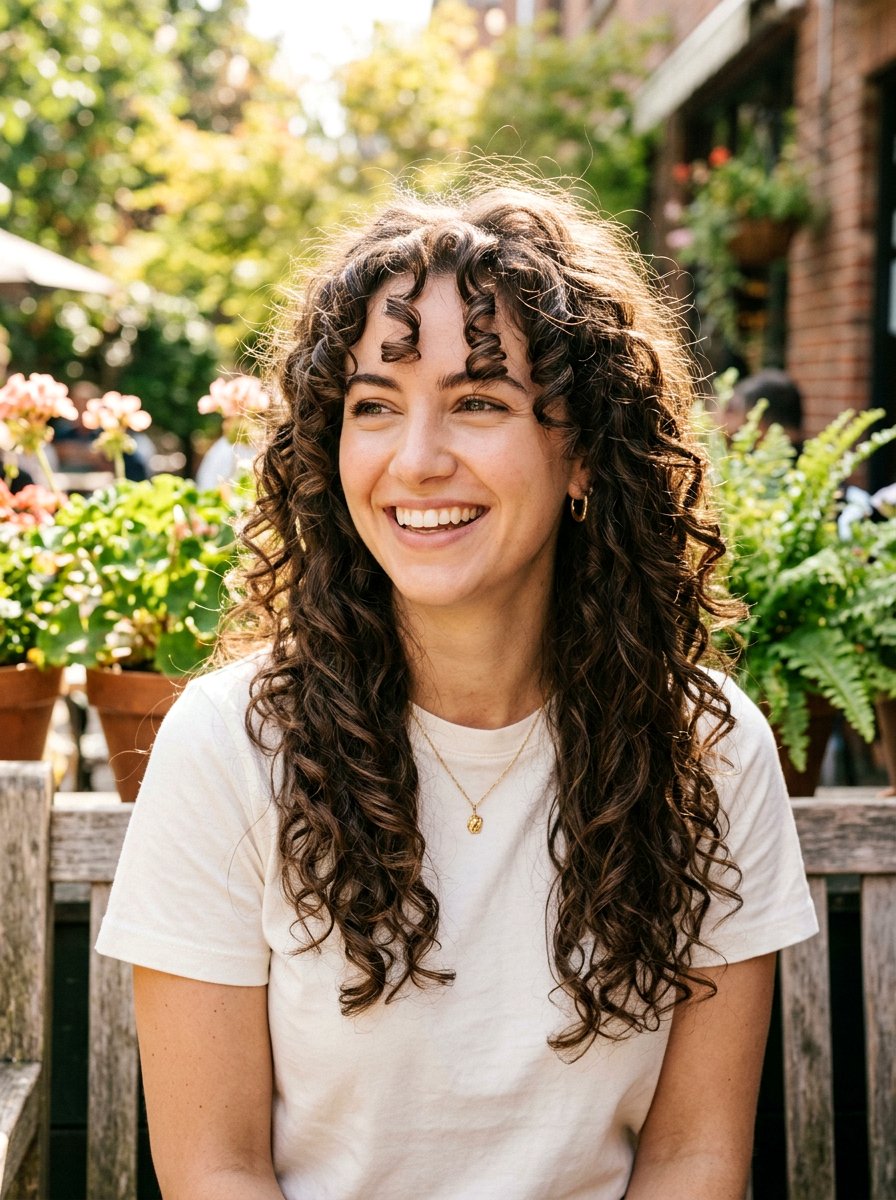 Long Layers With Curly Face Frame - 20 college girls long layers with face frame - 20 college girls long layers with face frame