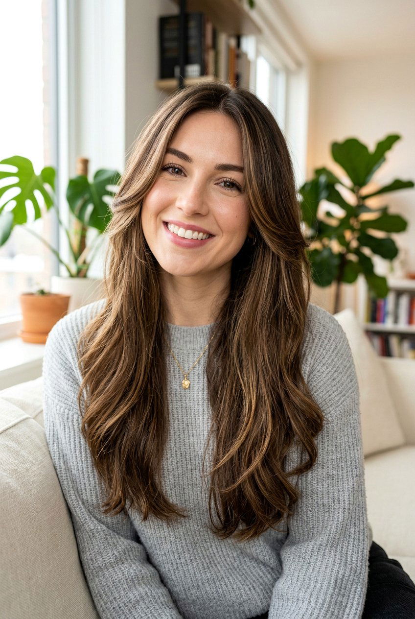 Long Layers With Face Framing - 20 salon makeover hairstyles - 20 salon makeover hairstyles