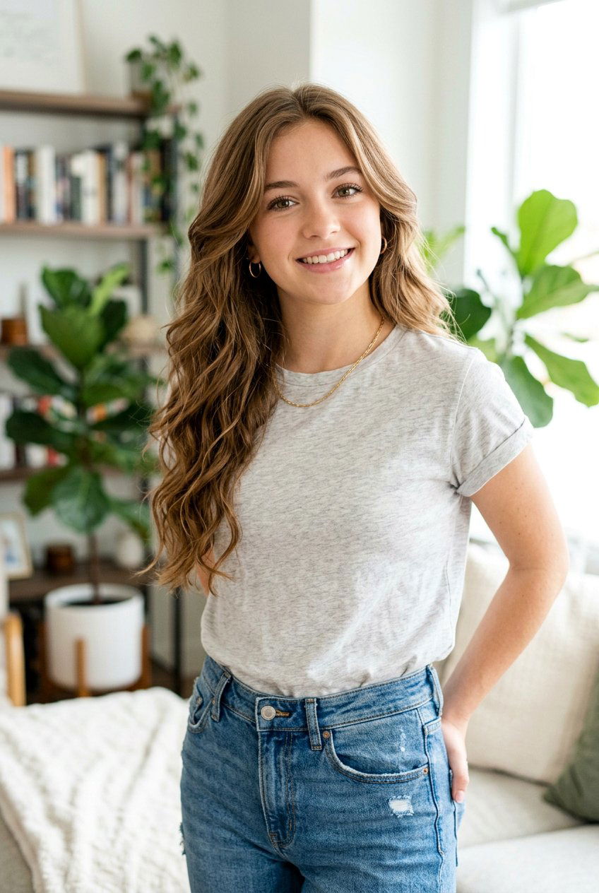 Long Layers With Face Framing For Teens - 20 long layers for teenage girls - 20 long layers for teenage girls