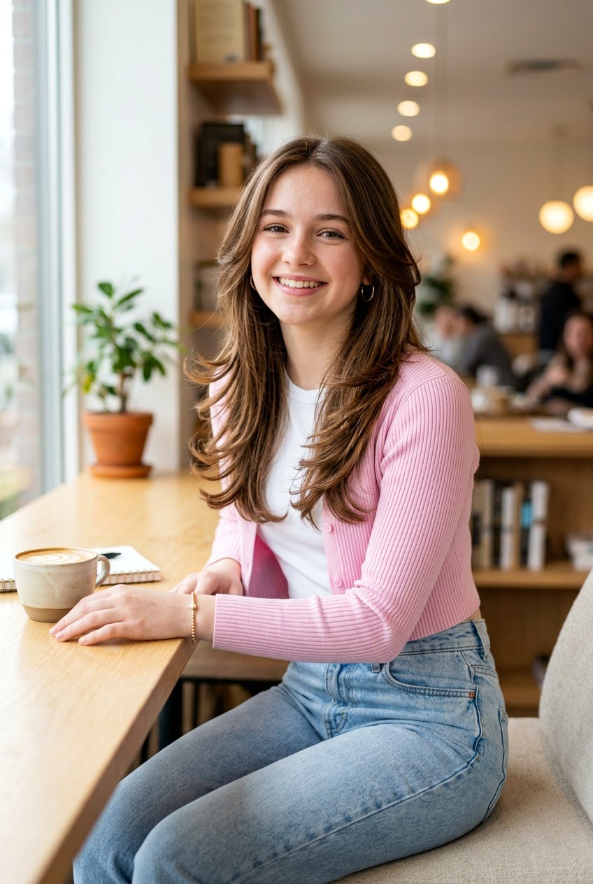 Long Layers With Flippy Ends For Teenage Girls - 20 long layers for teenage girls - 20 long layers for teenage girls