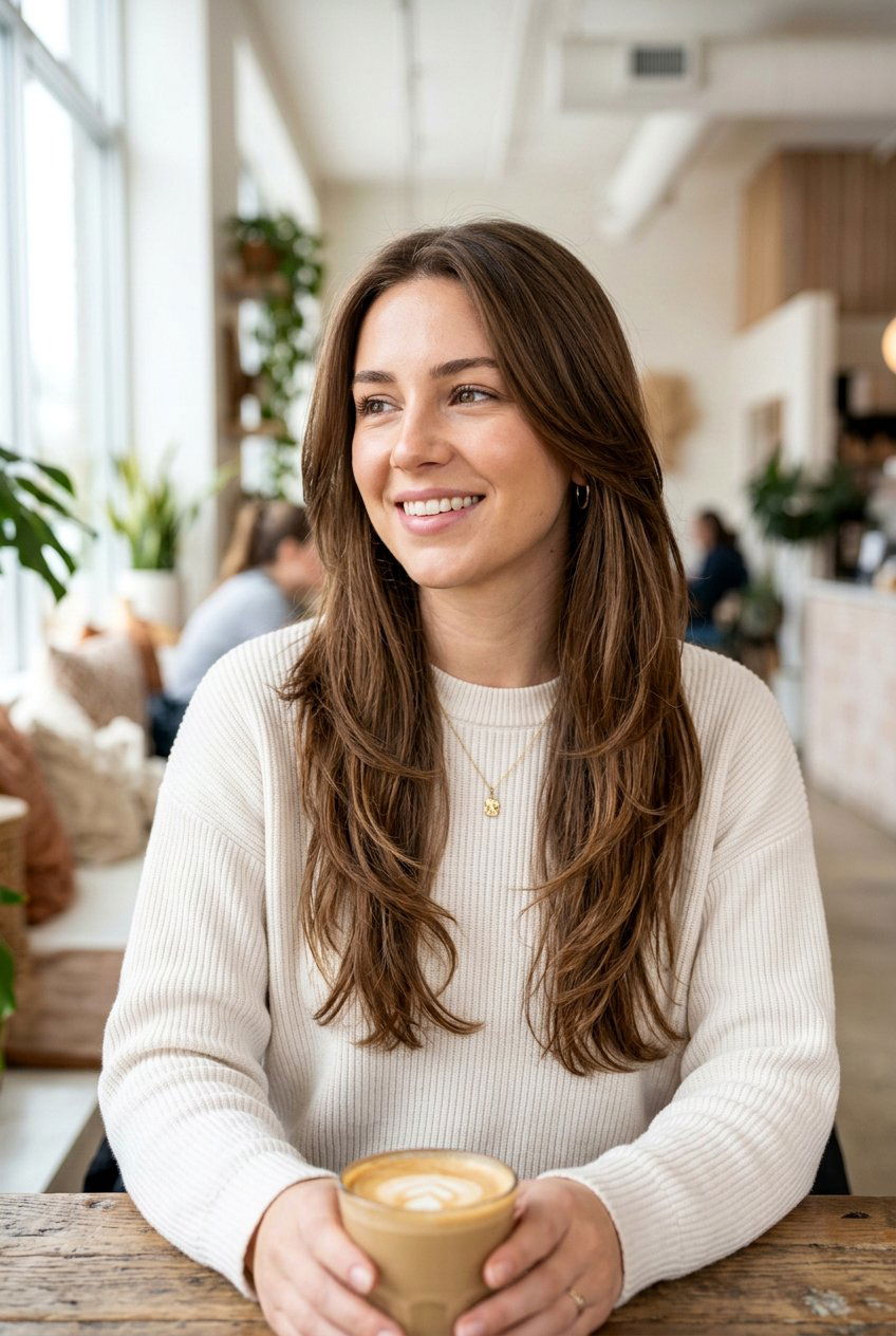 Long Layers With Minimal Shaping - 20 low maintenance long layers haircut - 20 low maintenance long layers haircut