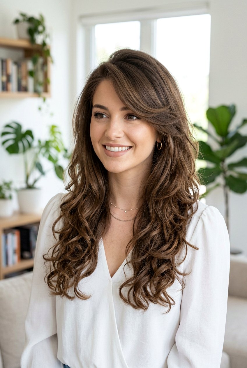 20 Effortless Low Maintenance Long Layers Haircut Ideas