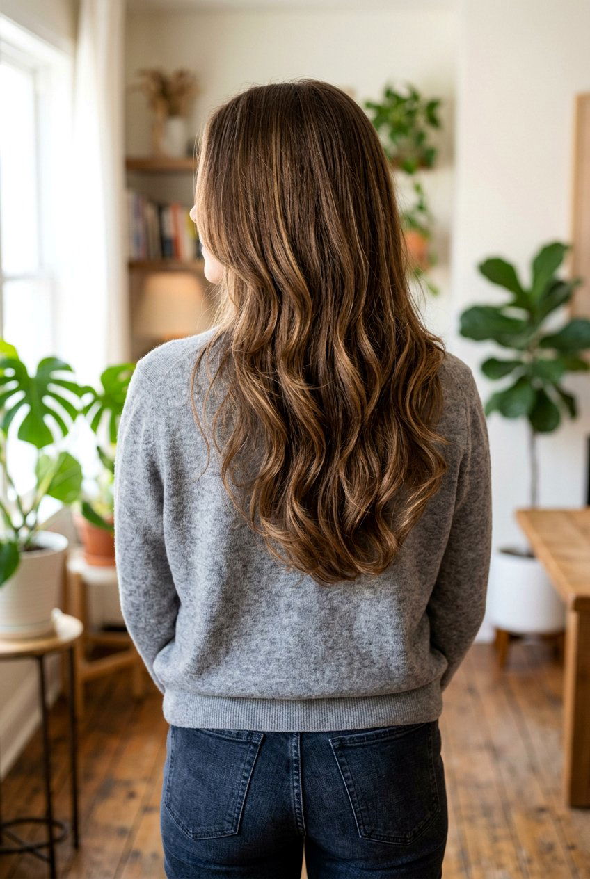 Long Layers With Soft U Shape - 20 low maintenance long layers haircut - 20 low maintenance long layers haircut