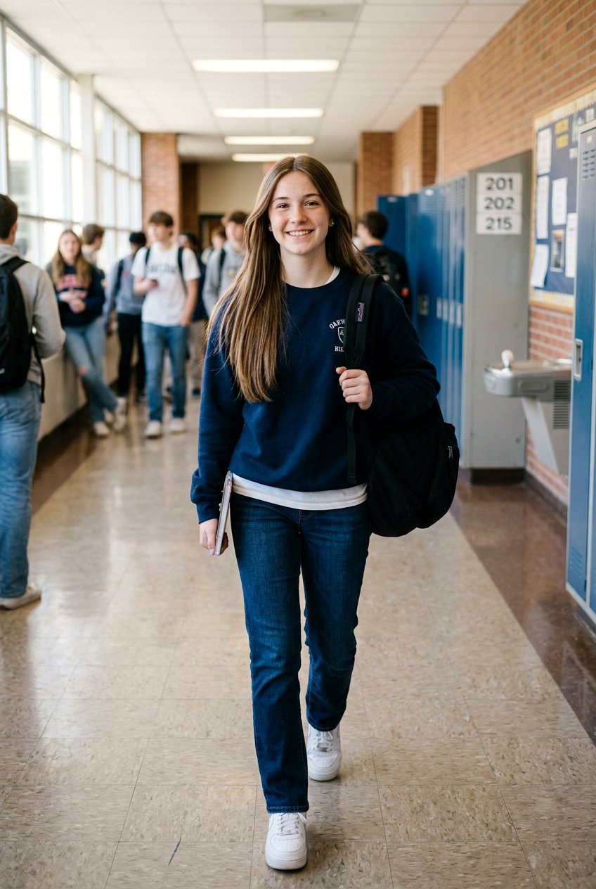 Long Layers With Subtle Face Frame Teen - 20 long layers for teenage girls - 20 long layers for teenage girls