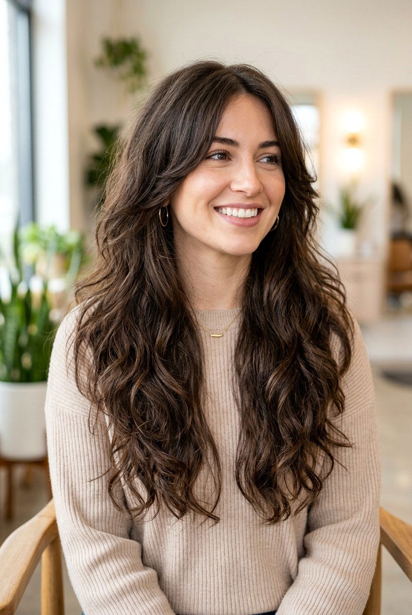 Long Layers for Frizzy Hair - 20 hairstyles for frizzy hair - 20 hairstyles for frizzy hair