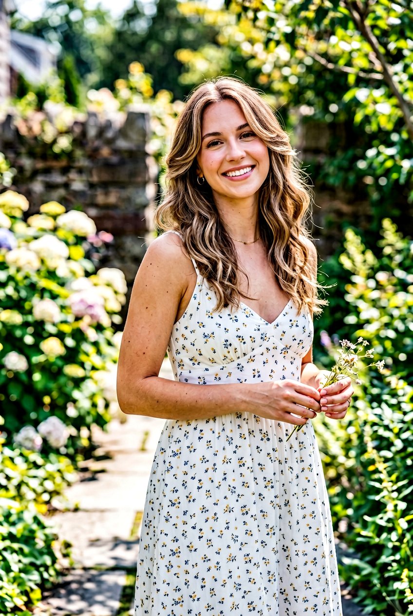 Long Layers with Soft Waves - 20 long layers for round face women - 20 long layers for round face women