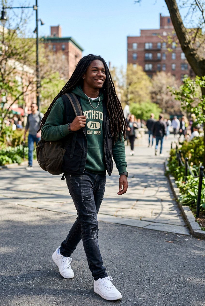 Long Locs For Black Boys - 20 loc styles for black boys - 20 loc styles for black boys