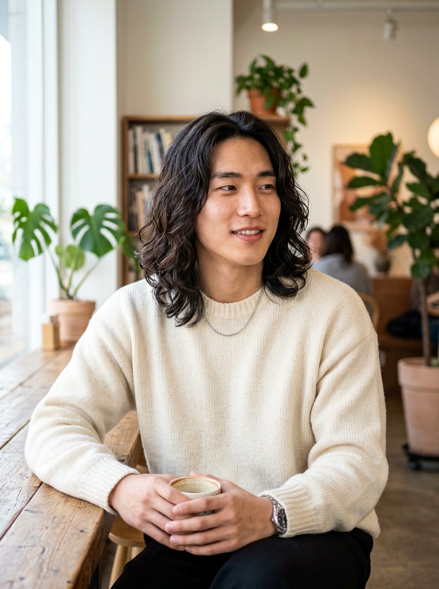 Long Loose Korean Perm Men - 20 korean perm men hairstyle - 20 korean perm men hairstyle