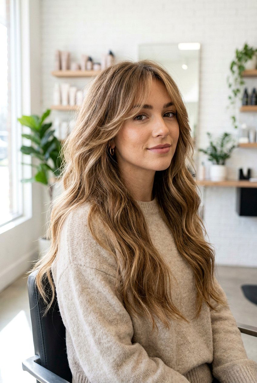 Long Luxe Shag For Thick Hair - 20 alternative shag haircut women - 20 alternative shag haircut women