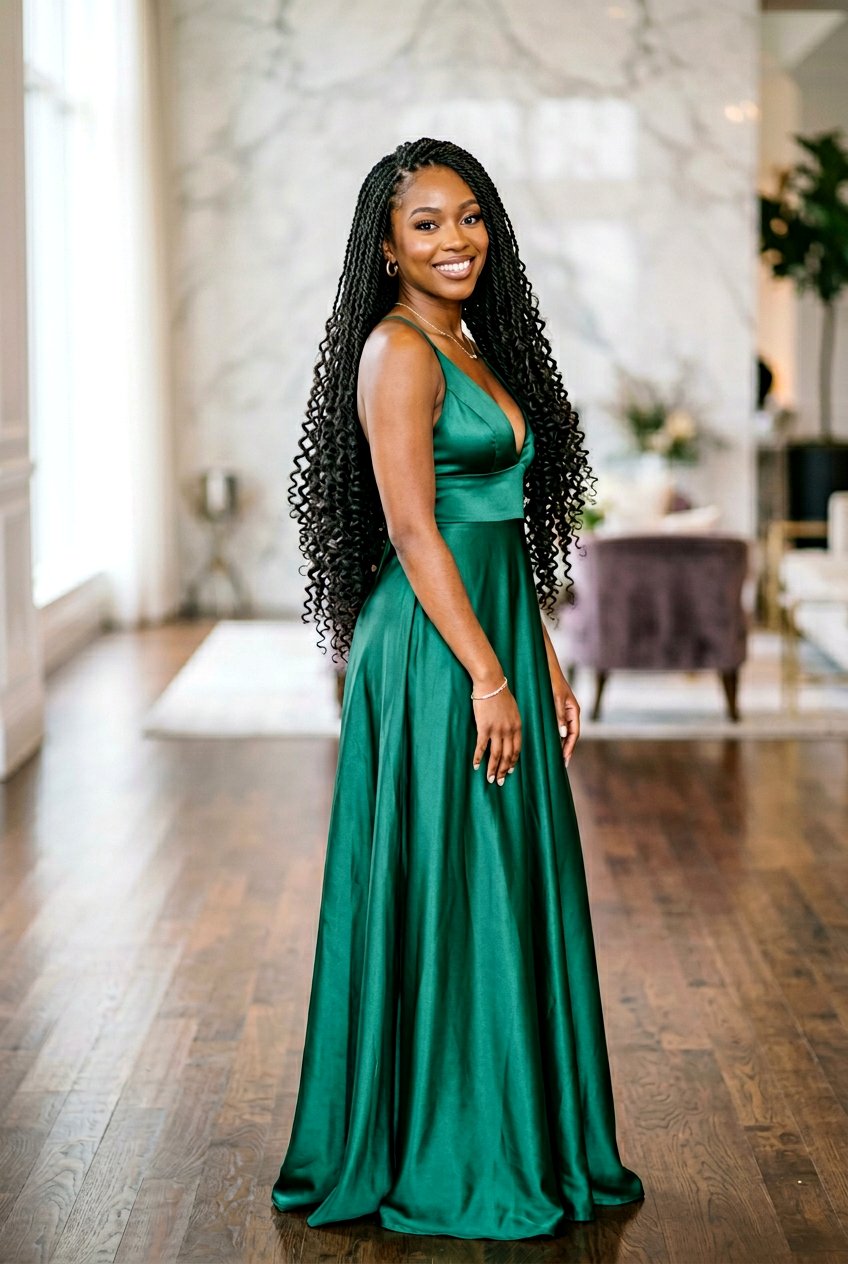 Long Mini Twists With Curly Ends Extensions - 20 mini twists with curly ends - 20 mini twists with curly ends