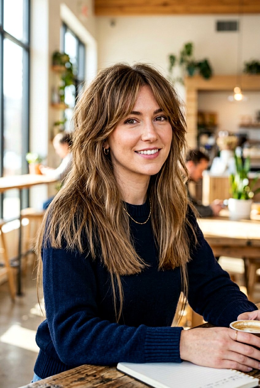 Long Octopus Haircut With Blunt Perimeter - 20 octopus haircut for long hair - 20 octopus haircut for long hair