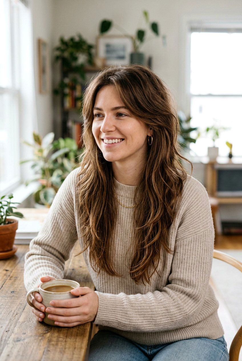 Long Octopus Haircut With Subtle Layers - 20 octopus haircut for long hair - 20 octopus haircut for long hair