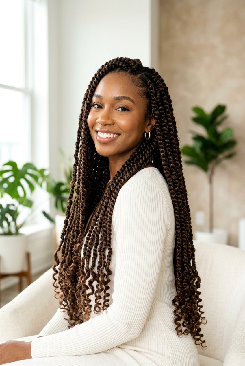 Long Passion Twists - 20 passion twists hairstyles - 20 passion twists hairstyles