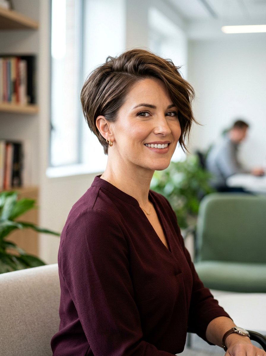 Long Pixie Cut - 20 interview hairstyle with clean pixie cut - 20 interview hairstyle with clean pixie cut