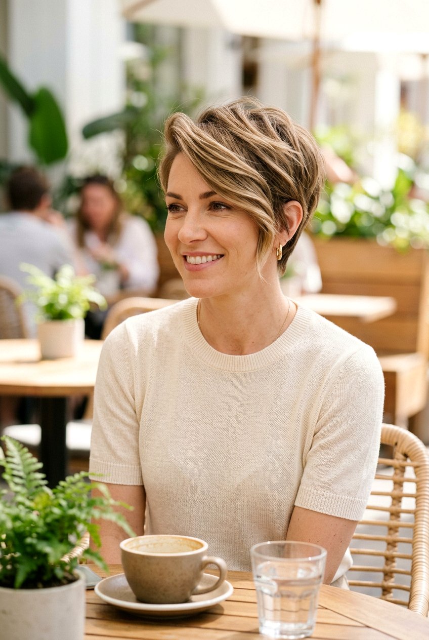 Long Pixie Cut - 20 low maintenance haircut for naturally gray women - 20 low maintenance haircut for naturally gray women