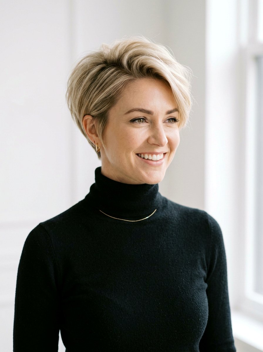 Long Pixie Cut For Fine Hair - 20 sleek hairstyle for fine straight hair - 20 sleek hairstyle for fine straight hair