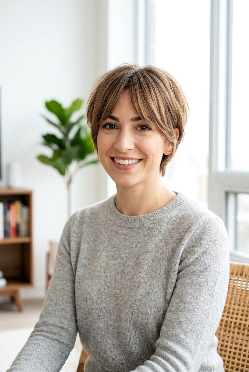 Long Pixie With Layers And Curtain Bangs - 20 long pixie with layers - 20 long pixie with layers