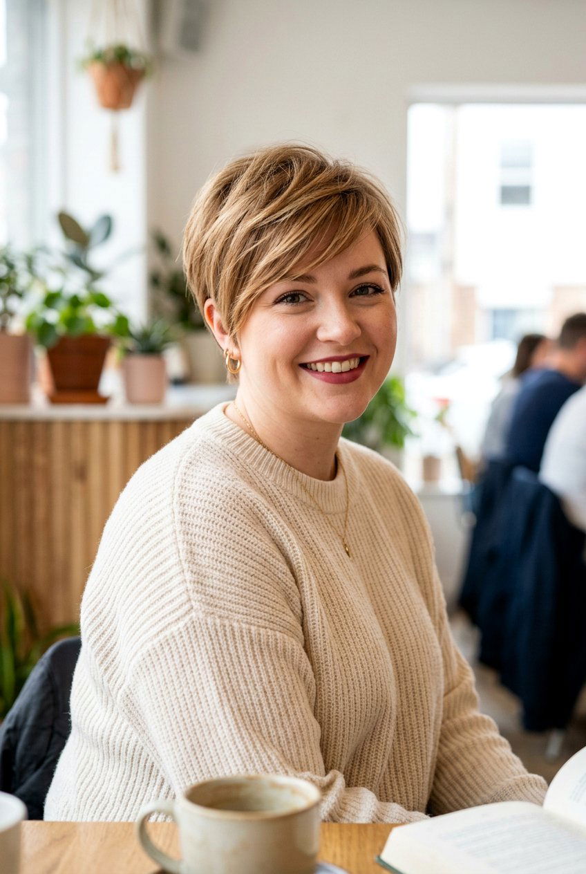 Long Pixie With Layers For Round Face - 20 long pixie with layers - 20 long pixie with layers