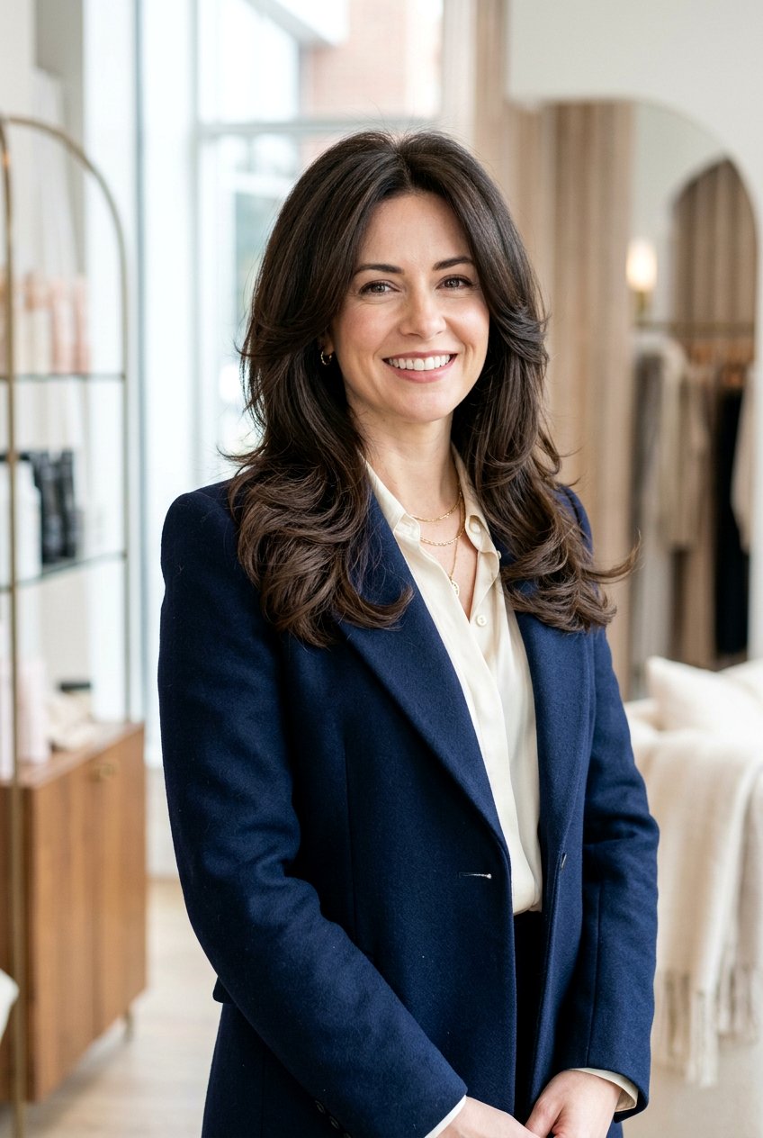 Long Round Layers - 20 low maintenance haircut for long thick hair - 20 low maintenance haircut for long thick hair