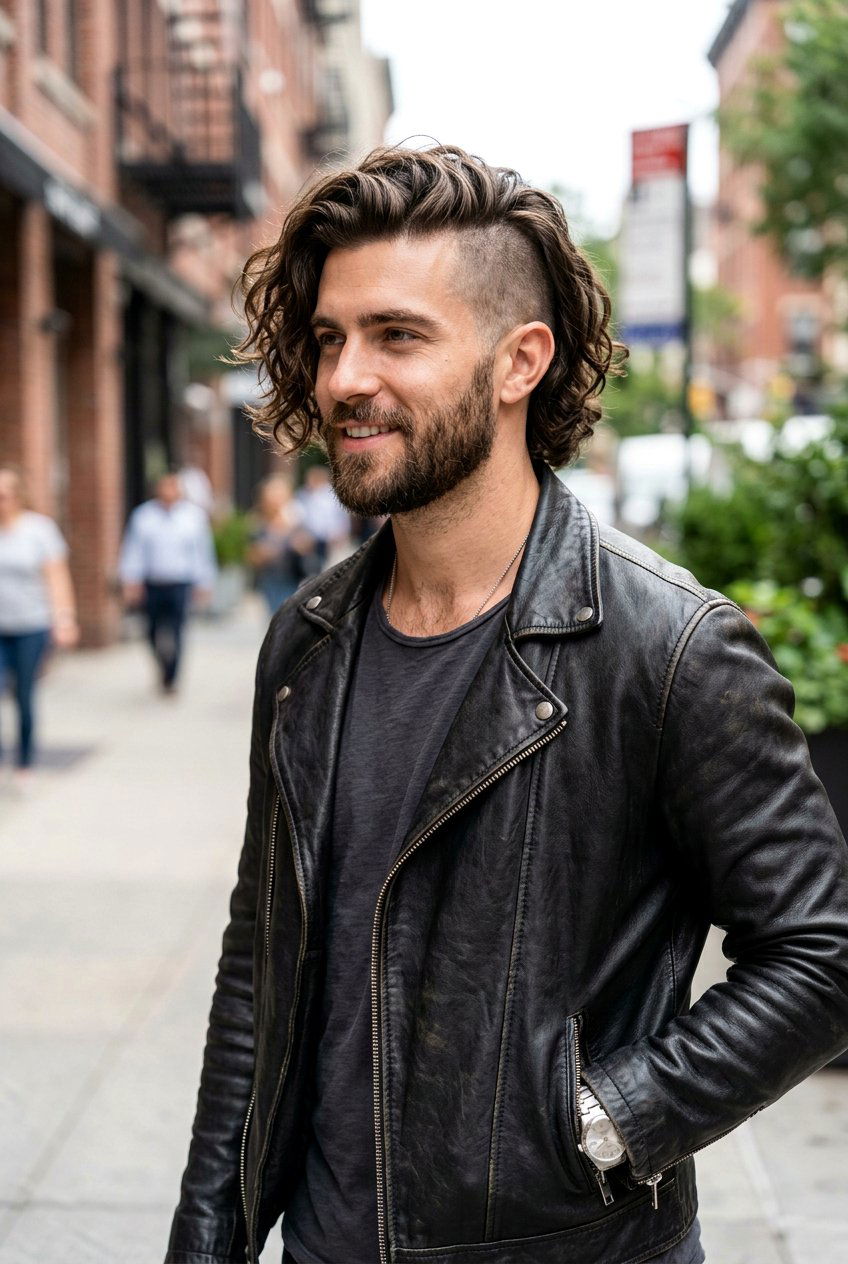 Long S Waves With Undercut - 20 men shoulder length waves haircut - 20 men shoulder length waves haircut