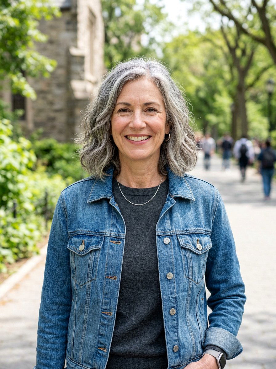 Long Salt And Pepper Bob - 20 salt and pepper bob for older women - 20 salt and pepper bob for older women