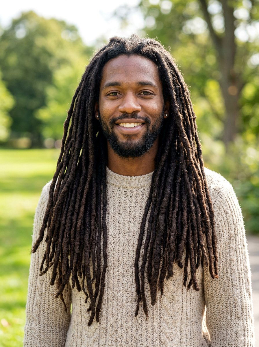 Long Semi Freeform Dreads - 20 semi freeform dreads styles men - 20 semi freeform dreads styles men