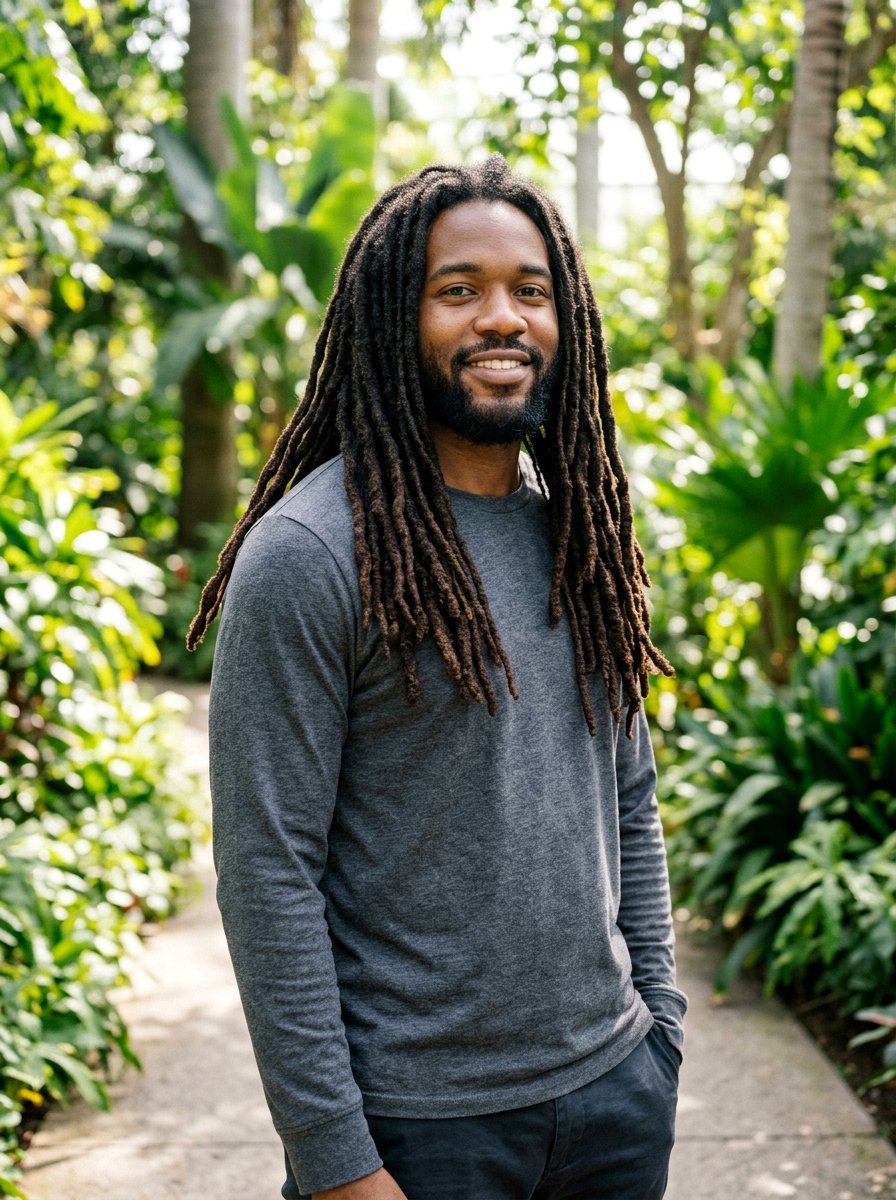 Long Semi Freeform Locs For Men - 20 semi freeform loc styles men - 20 semi freeform loc styles men