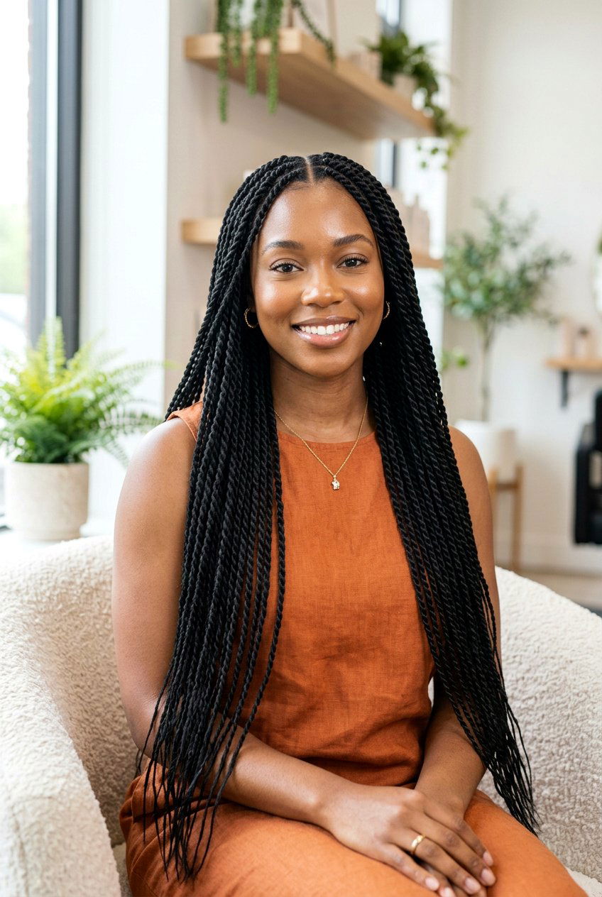 Long Senegalese twists - 20 senegalese twists hairstyles - 20 senegalese twists hairstyles