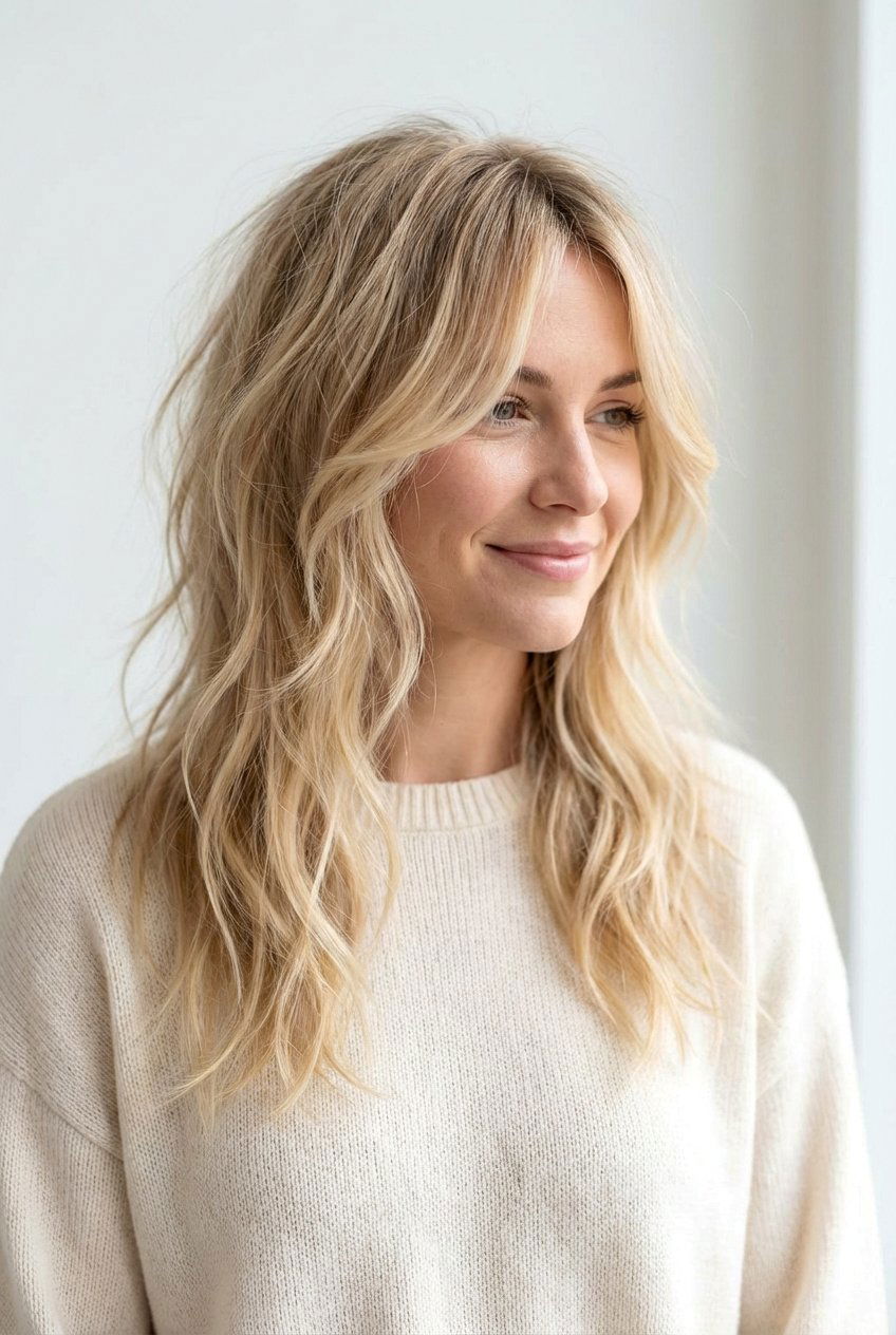 Long Shag - 20 shag haircuts for women - 20 shag haircuts for women