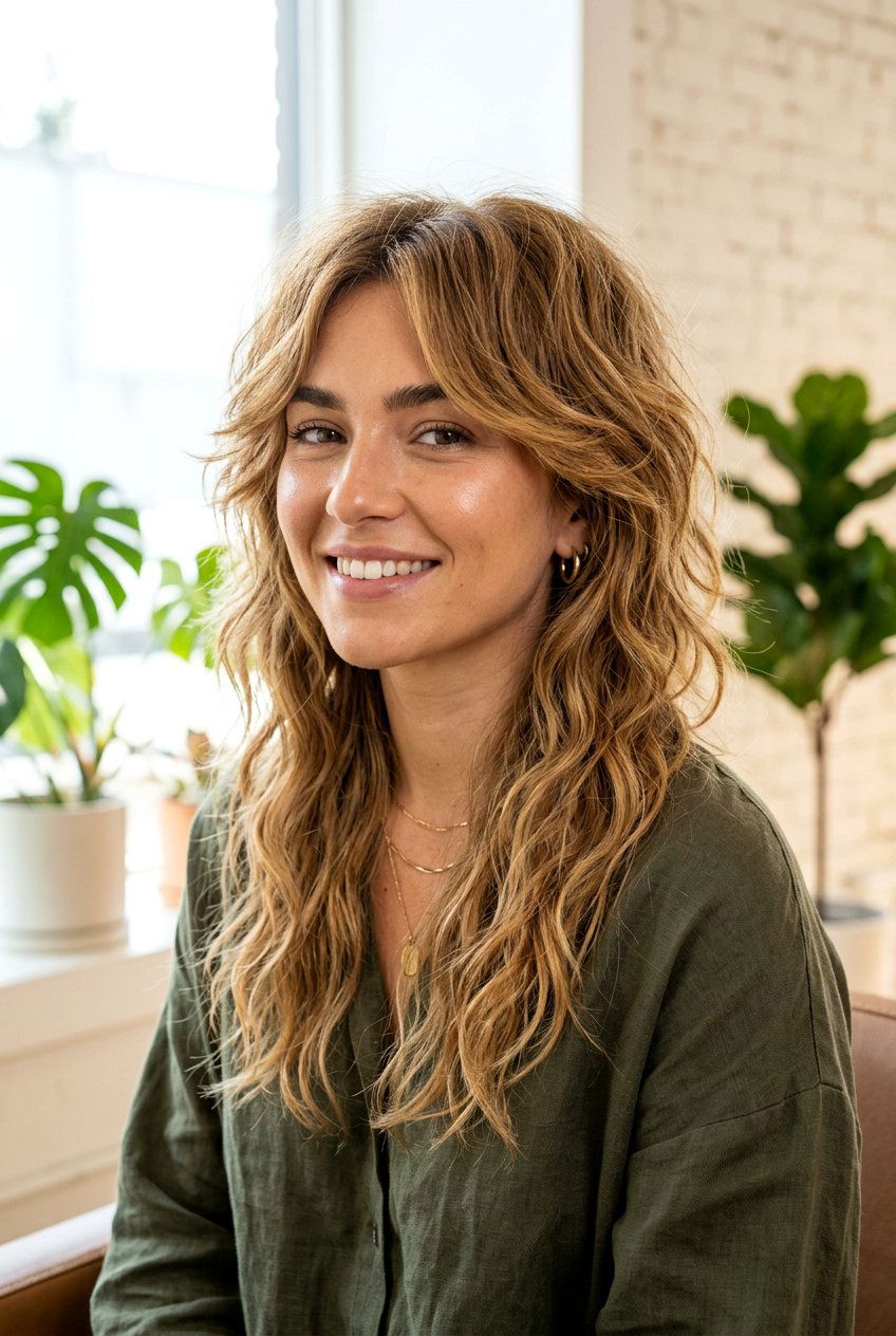 Long Shag - 20 wash and wear haircuts - 20 wash and wear haircuts