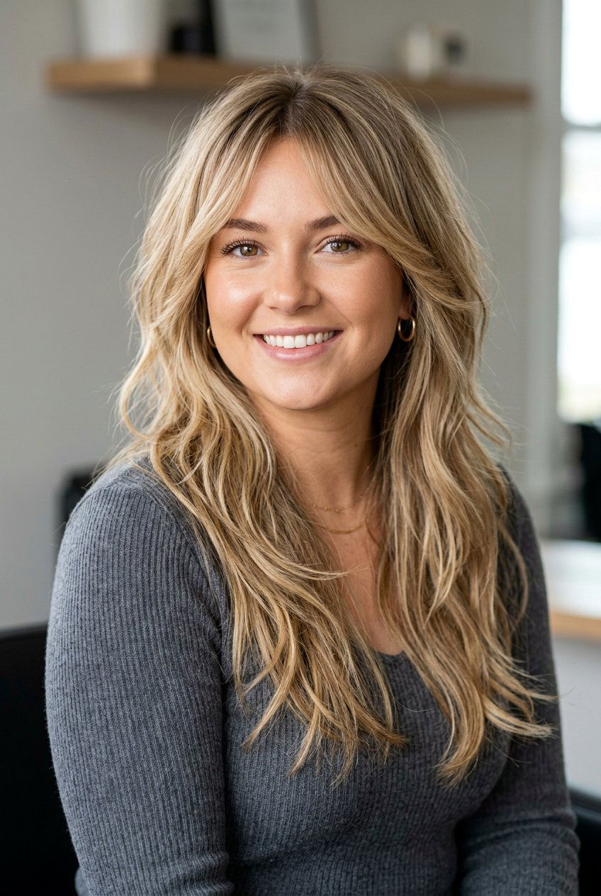 Long Shag For Round Face - 20 long shag haircut - 20 long shag haircut