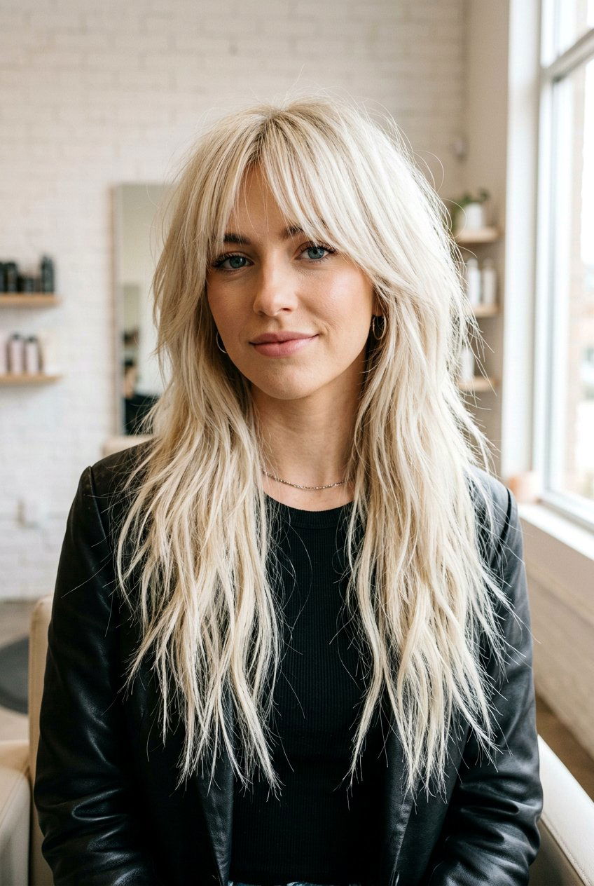 Long Shag Haircut - 20 haircuts for long straight hair - 20 haircuts for long straight hair