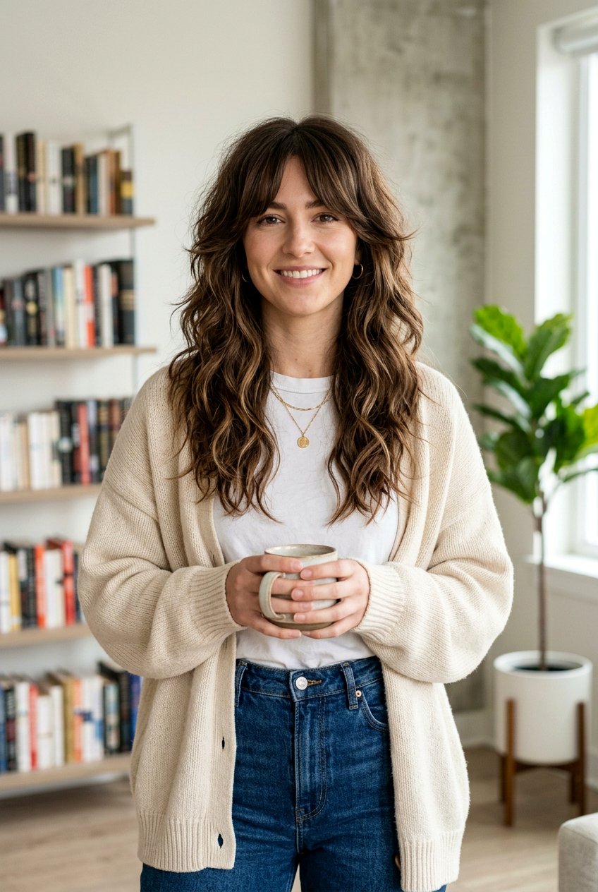 Long Shag Haircut - 20 healthy looking haircut for long hair - 20 healthy looking haircut for long hair