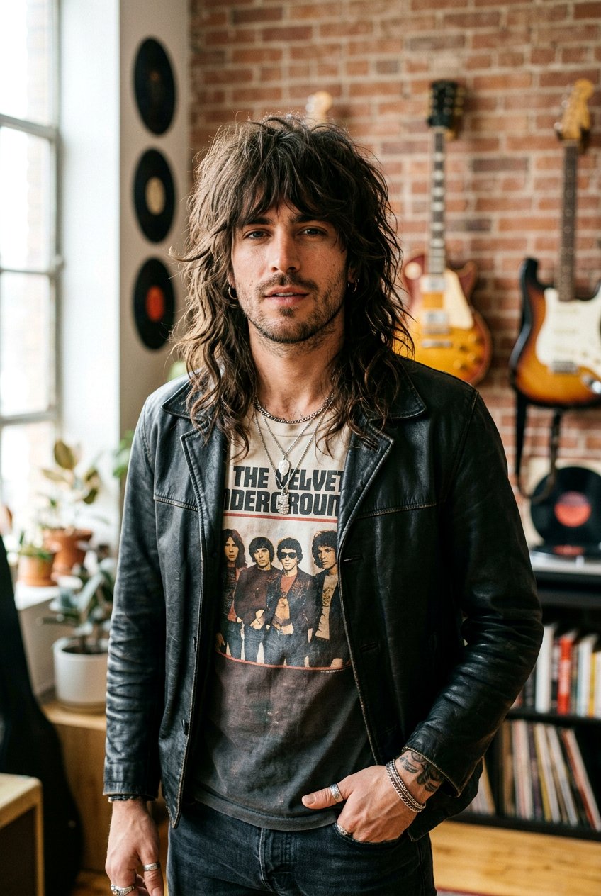 Long Shag Haircut - 20 long hairstyles for men - 20 long hairstyles for men