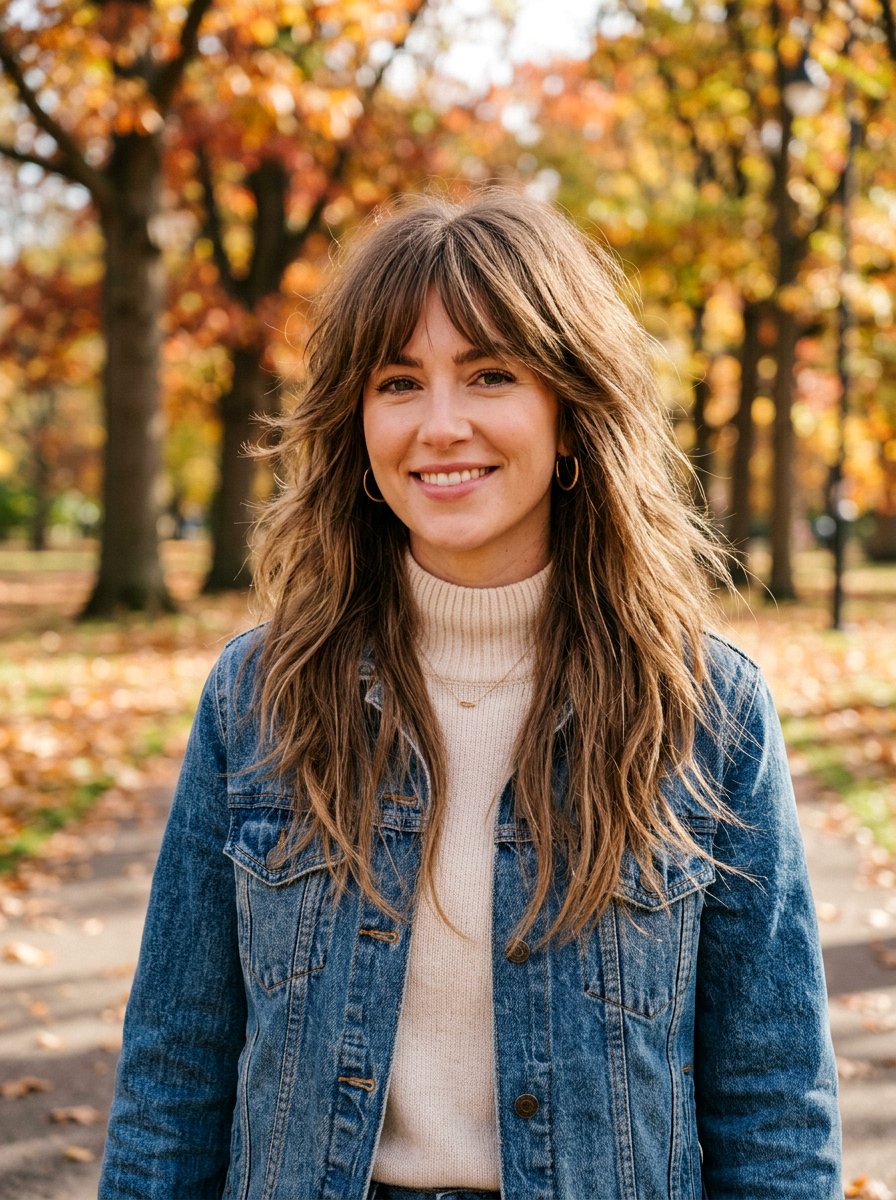 Long Shag Haircut - 20 haircut to refresh long layers - 20 haircut to refresh long layers