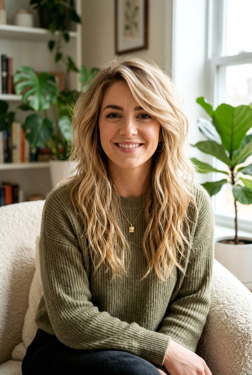 Long Shag Haircut With Deep Side Part - 20 long haircut with deep side part - 20 long haircut with deep side part