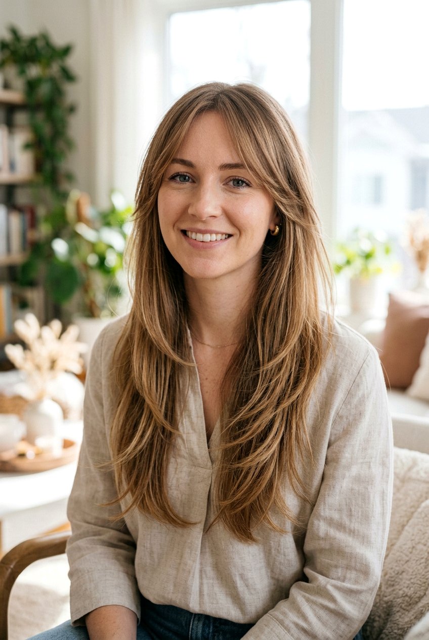 Long Shag Haircut With Soft Ends - 20 long shag for straight hair women - 20 long shag for straight hair women