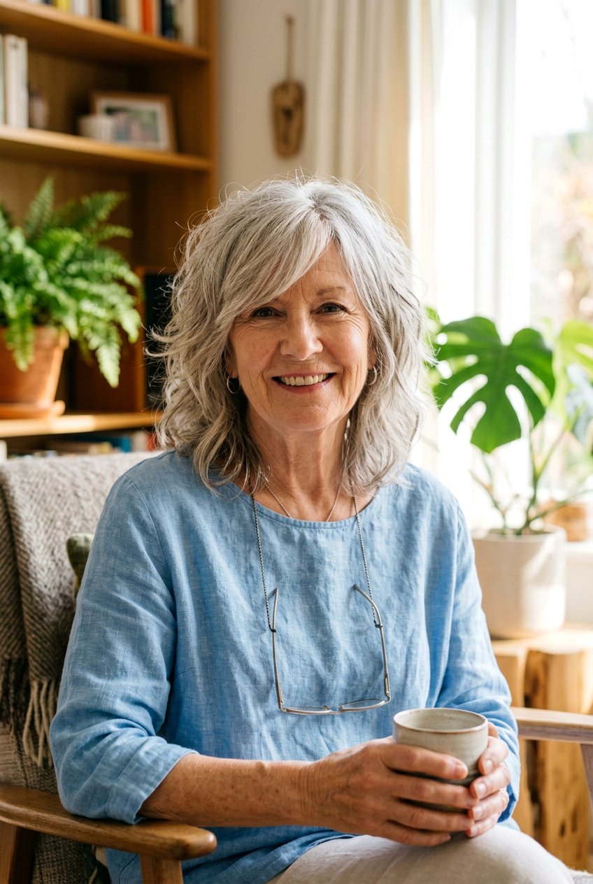 Long Shag Haircut for Women Over 70 - 20 long haircut for women over 70 - 20 long haircut for women over 70