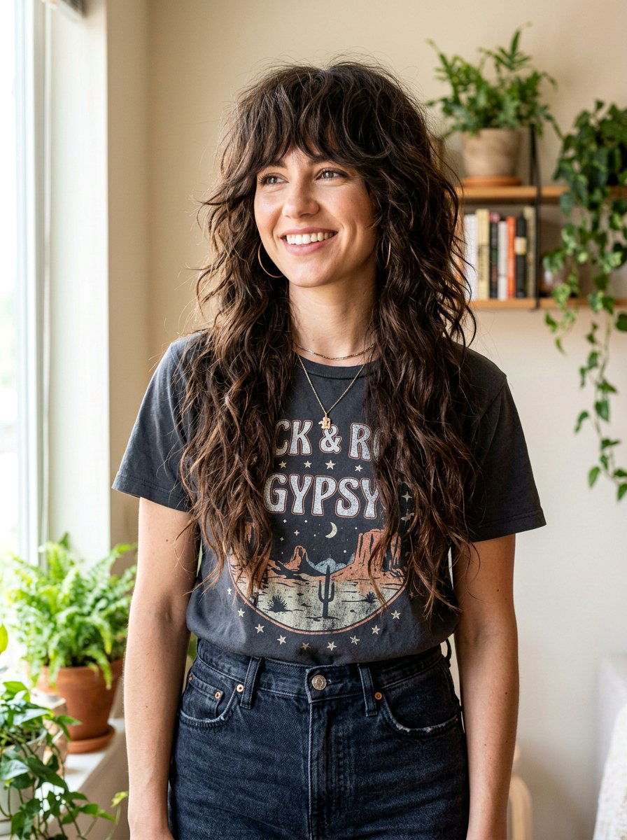 Long Shag Layered Haircut For High Porosity Hair - 20 layered haircut for high porosity hair - 20 layered haircut for high porosity hair